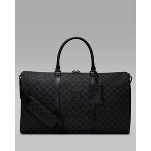 Air Jordan Monogram Duffle Bag 40L Black HF1867-010